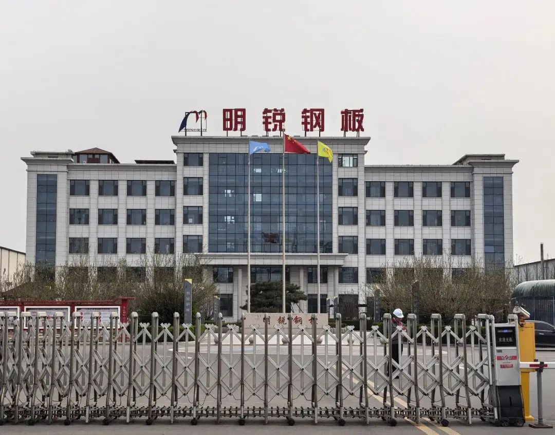 中金协建筑用钢分会副秘书长孙京冈赴明锐钢板走访调研